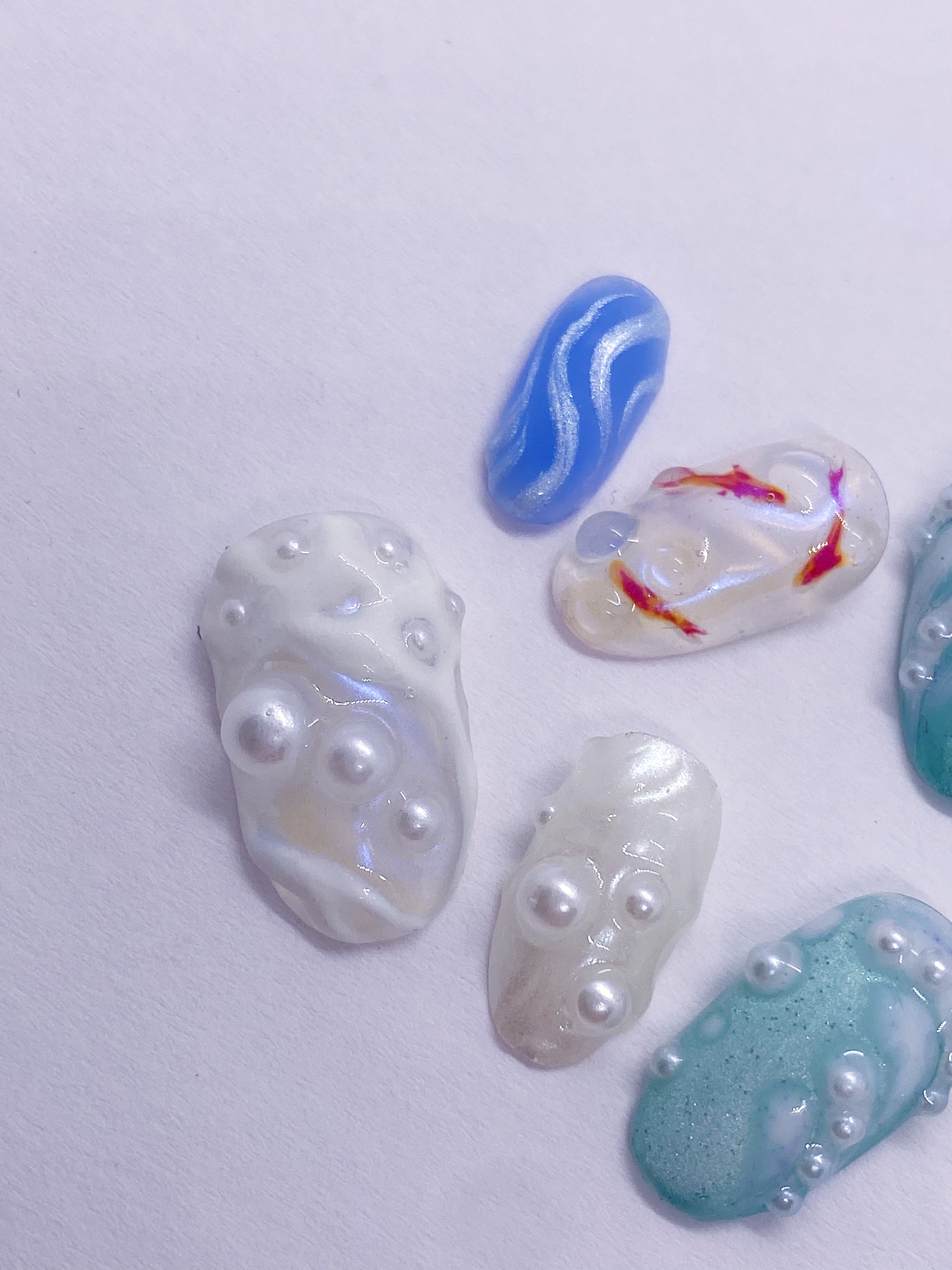SKZ Lose my breath press on nails