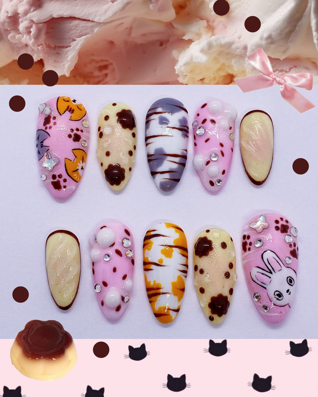 SKZ Lee Know press on nails