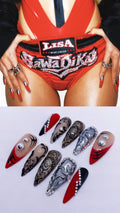 LISA SaWaDiKa press on nails