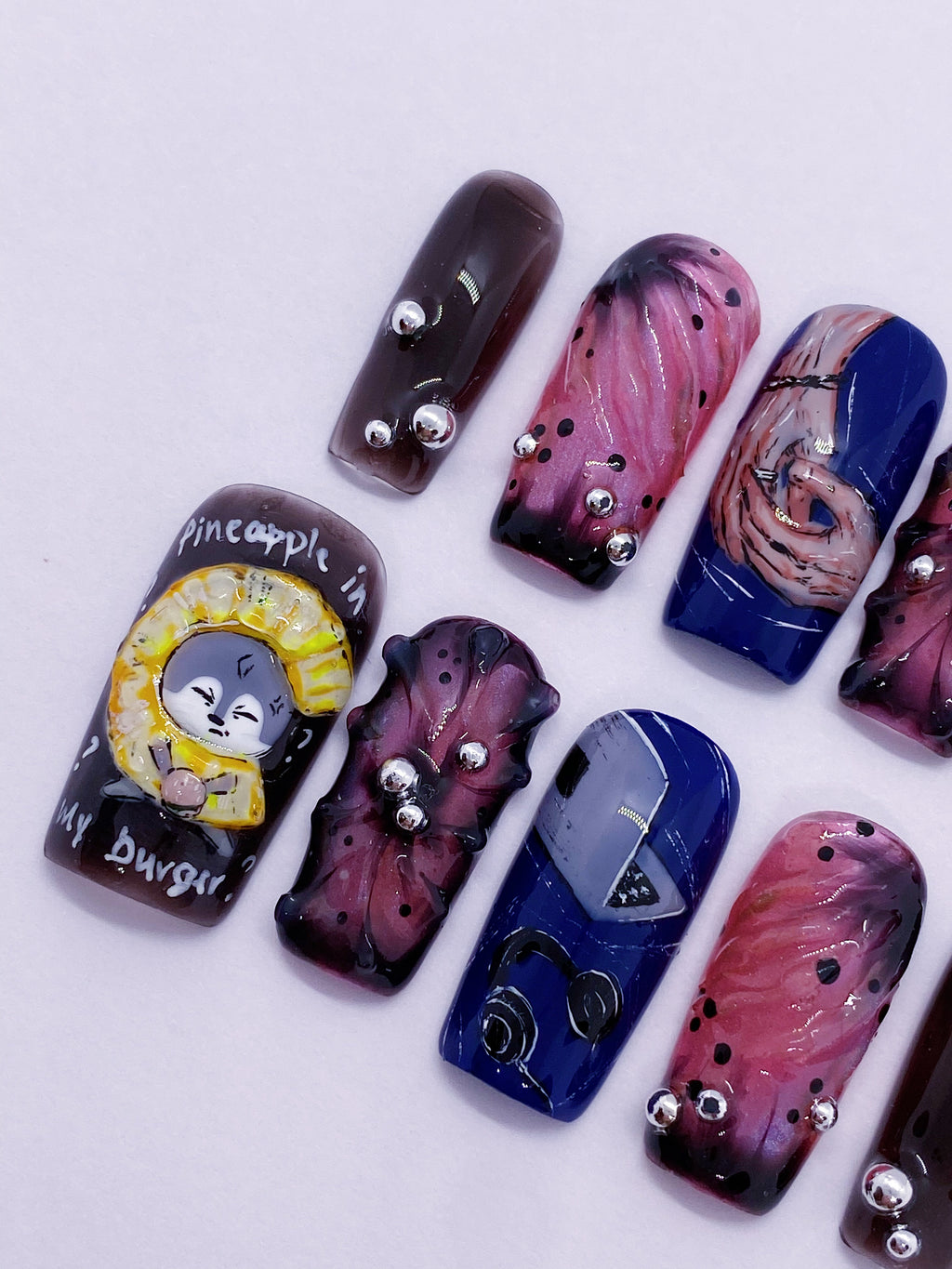 SKZ Bang Chan press on nails