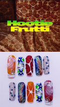 KATSEYE Hootie Frutti press on nails