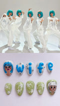 I-DLE Wife press on nails