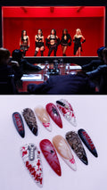 KATSEYE Animal press on nails